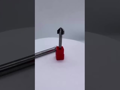 آسیاب های پایان سفارشی برای ماشینکاری سختی قطعات کاری قطر شیک آلیاژ مس سفارشی