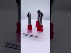 آسیاب های پایان سفارشی برای ماشینکاری سختی قطعات کاری قطر شیک آلیاژ مس سفارشی